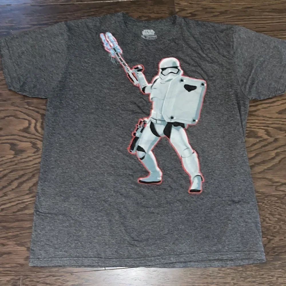Gray Star Wars Storm Trooper ultimate warrior Star Wars T shirt 2XL mens